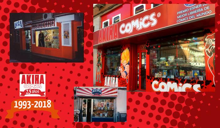 Cumplimos 25 años: 1993-2018 | Akira Comics  - libreria donde comprar comics, juegos y libros online