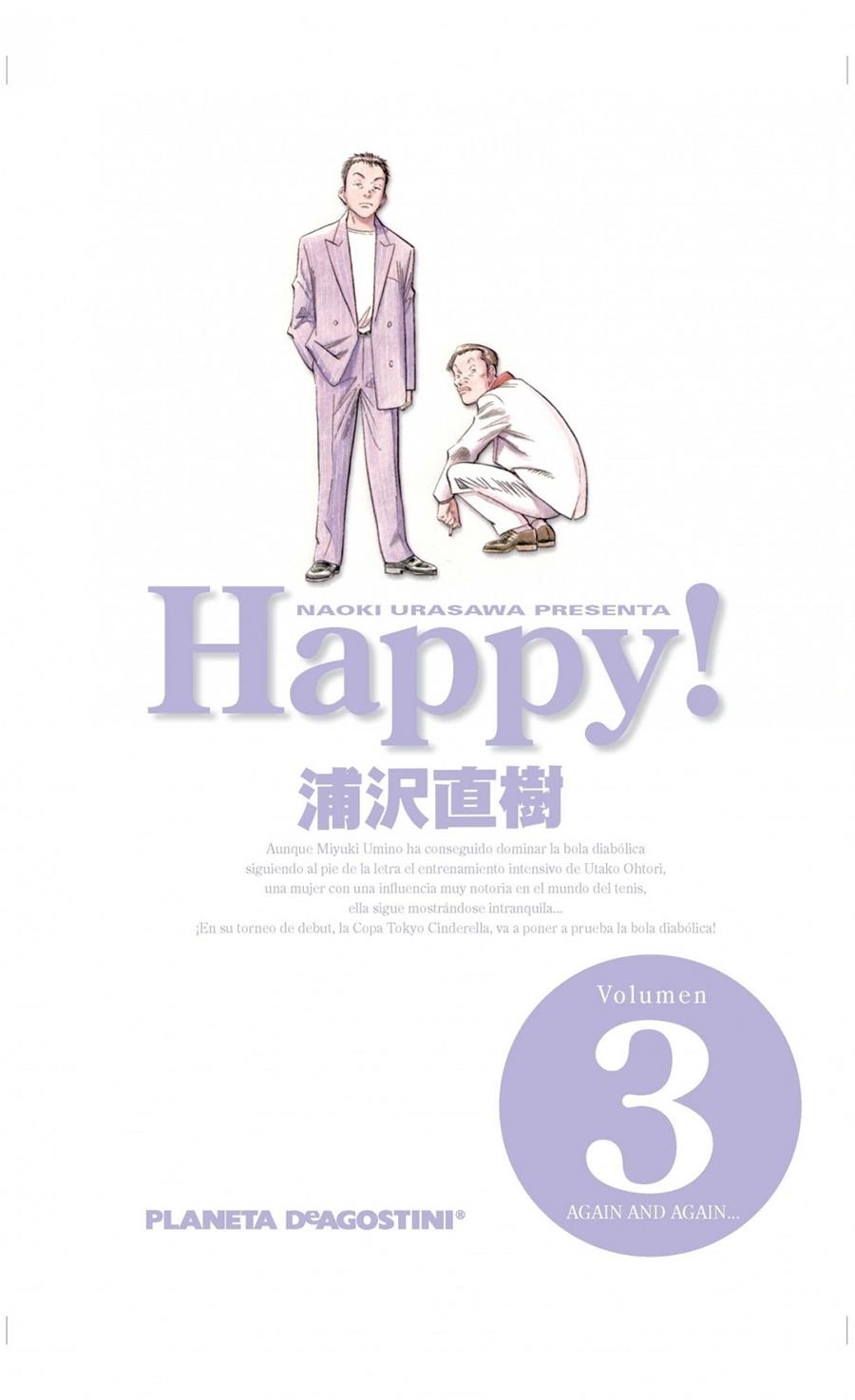 HAPPY! Nº03 [RUSTICA] | URASAWA, NAOKI | Akira Comics  - libreria donde comprar comics, juegos y libros online