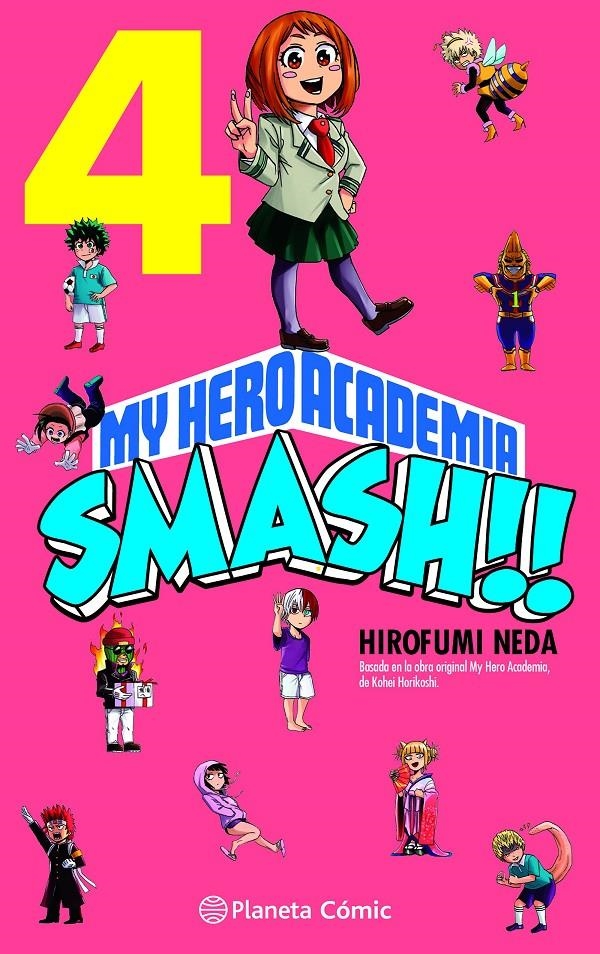 MY HERO ACADEMIA SMASH Nº04 (4 DE 5) [RUSTICA] | HORIKOSHI, KOHEI / NEDA, HIROFUMI | Akira Comics  - libreria donde comprar comics, juegos y libros online