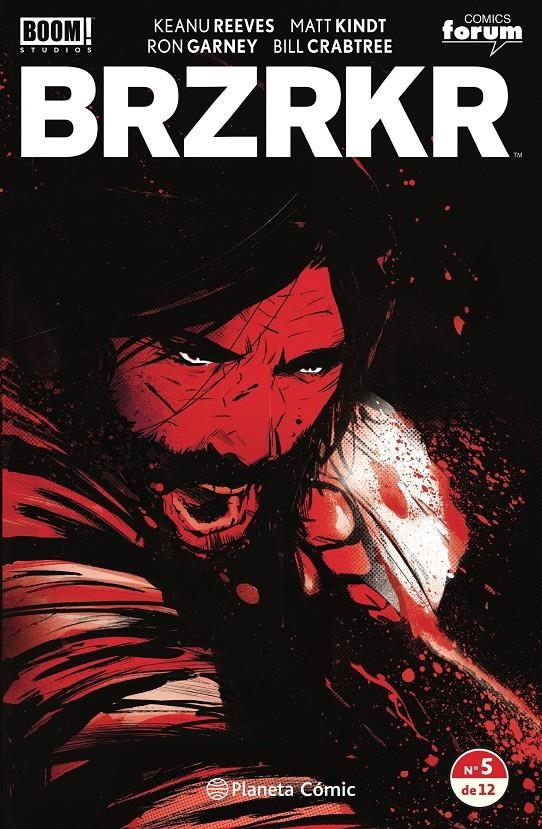 BRZRKR Nº05 (5 DE 12) [GRAPA] | REEVES, KEANU / KINDT, MATT | Akira Comics  - libreria donde comprar comics, juegos y libros online