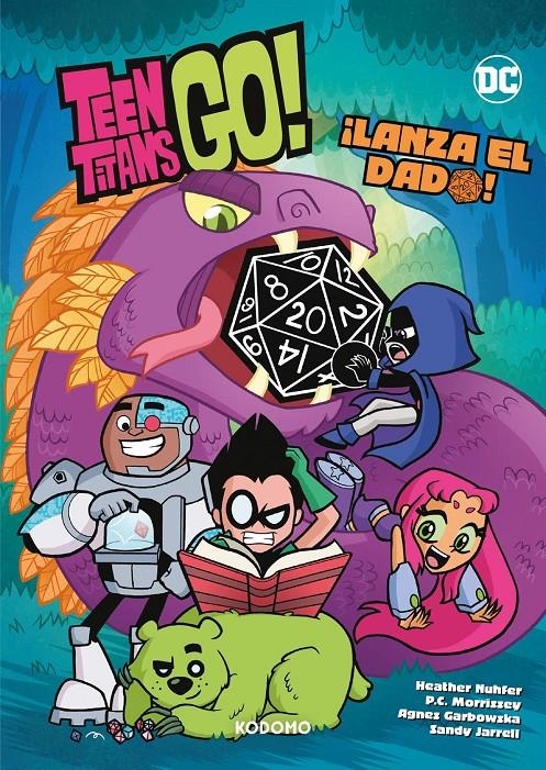 TEEN TITANS GO!: ¡LANZA EL DADO! [CARTONE] | NUHFER, HEARTHER / MORRISSEY, P.C. | Akira Comics  - libreria donde comprar comics, juegos y libros online