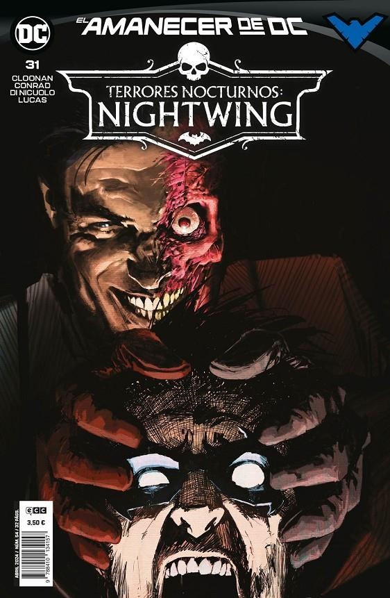 NIGHTWING: TERRORES NOCTURNOS Nº54 / 31 (EL AMANECER DE DC) [GRAPA] | CLOONAN, BECKY | Akira Comics  - libreria donde comprar comics, juegos y libros online