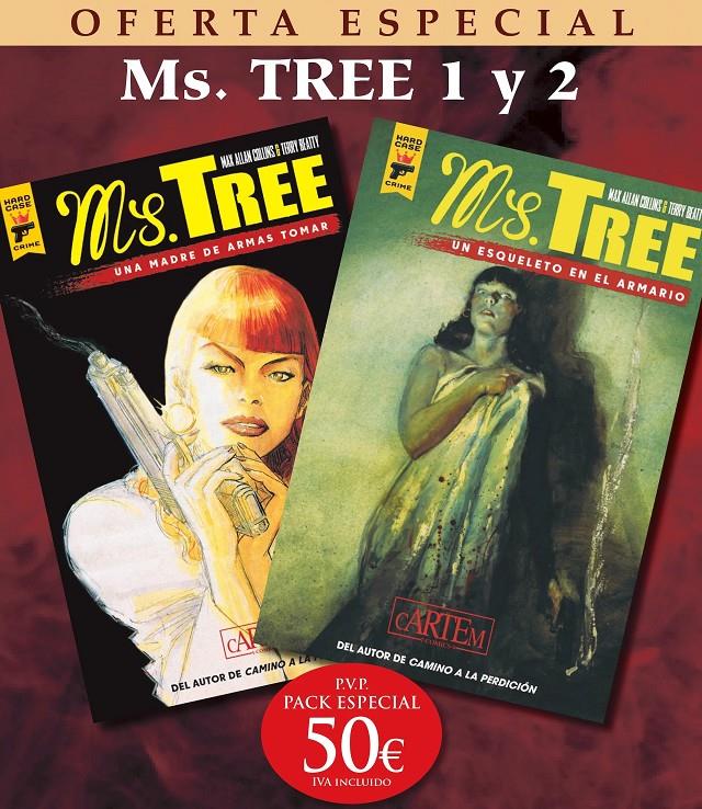 MS. TREE TOMOS VOL.1 Y VOL.2 (PACK) [RUSTICA] | COLLINS, MAX ALLAN / BEATTY, TERRY | Akira Comics  - libreria donde comprar comics, juegos y libros online