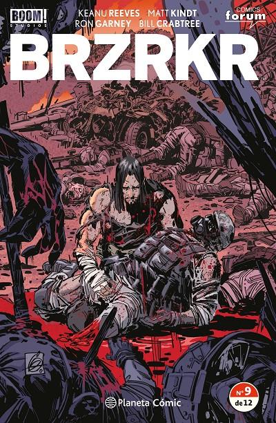 BRZRKR Nº09 (9 DE 12) [GRAPA] | REEVES, KEANU / KINDT, MATT | Akira Comics  - libreria donde comprar comics, juegos y libros online