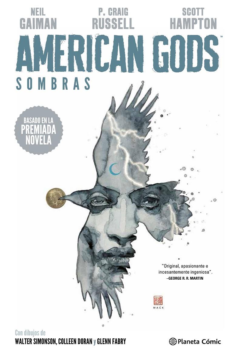 AMERICAN GODS VOL.1: SOMBRAS (1 DE 3) [CARTONE] | GAIMAN / CRAIG RUSSELL / HAMPTON | Akira Comics  - libreria donde comprar comics, juegos y libros online