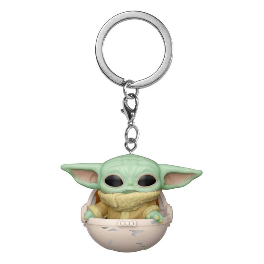 POP! POCKET KEYCHAIN STAR WARS THE MANDALORIAN: THE CHILD (YODA) HOVER PRAM [CAJA] | Akira Comics  - libreria donde comprar comics, juegos y libros online