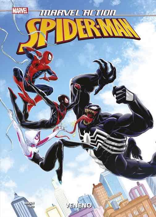 MARVEL ACTION: SPIDERMAN VOL.4 VENENO [CARTONE] | DAWSON, DELILAH / TINTO, DAVIDE | Akira Comics  - libreria donde comprar comics, juegos y libros online