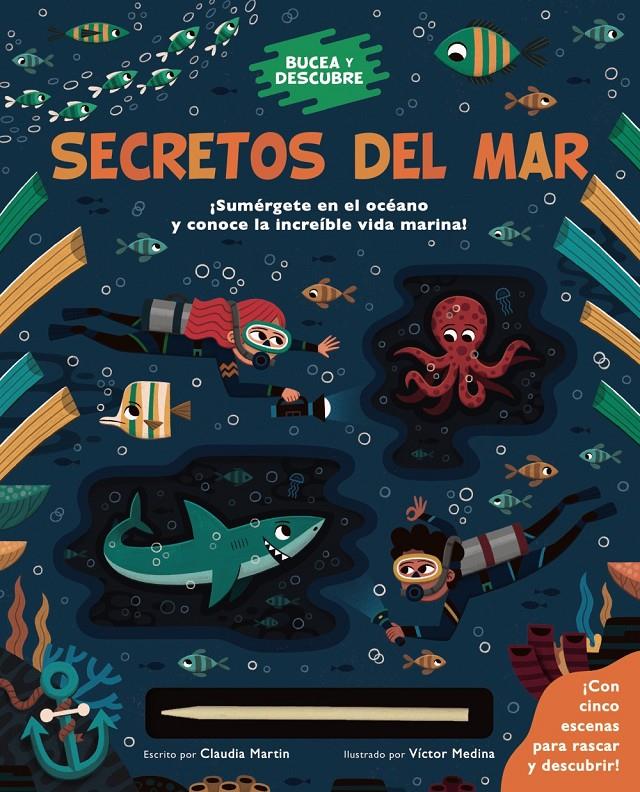 BUCEA Y DESCUBRE: SECRETOS DEL MAR [CARTONE] | MARTIN, CLAUDIA | Akira Comics  - libreria donde comprar comics, juegos y libros online