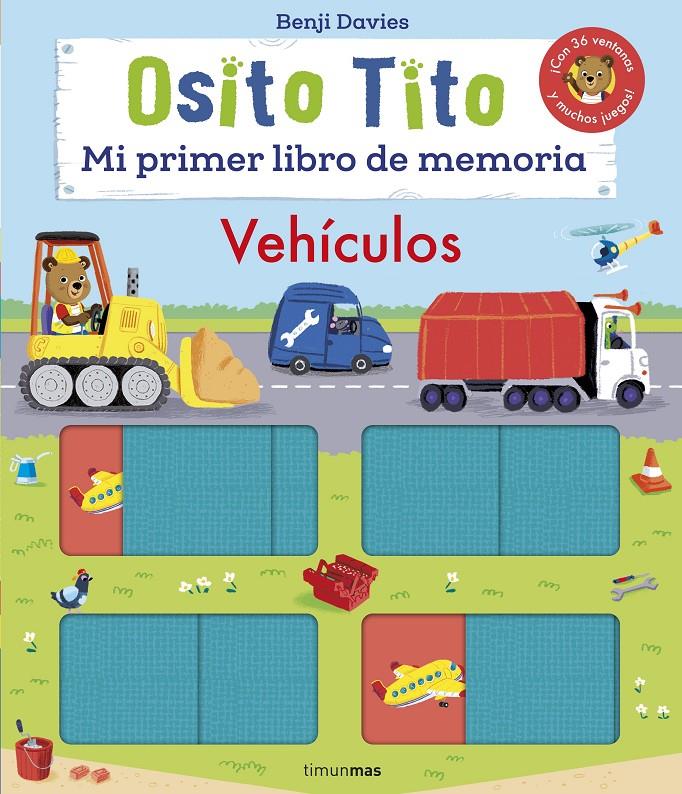 OSITO TITO: MI PRIMER LIBRO DE MEMORIA: VEHÍCULOS [CARTONE] | DAVIES, BENJI | Akira Comics  - libreria donde comprar comics, juegos y libros online