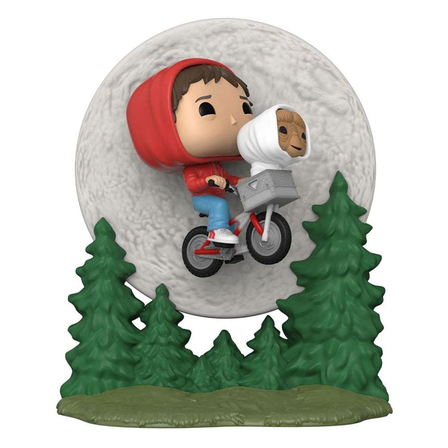 POP! MOMENT E.T. EL EXTRATERRESTRE  Nº1259: ELLIOT AND ET FLYING (BRILLA EN LA OSCURIDAD) [CAJA] | FUNKO | Akira Comics  - libreria donde comprar comics, juegos y libros online