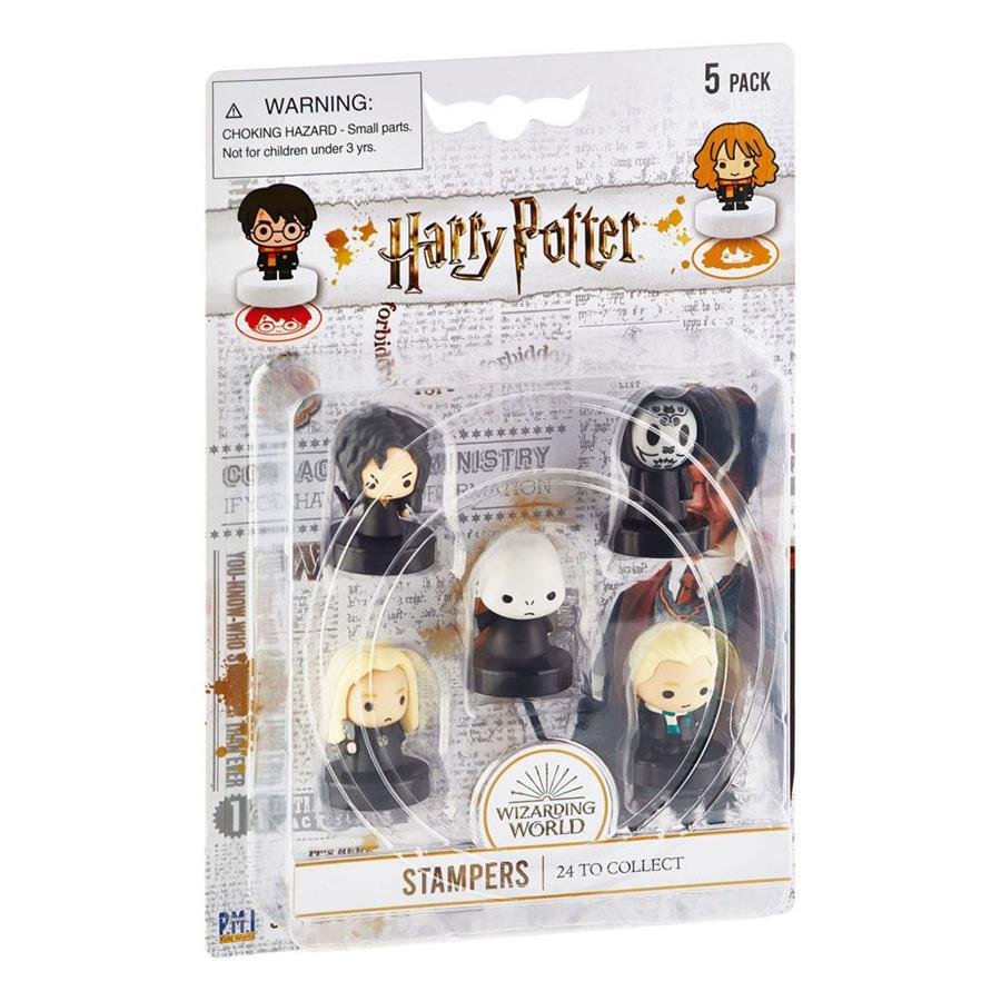 HARRY POTTER: PACK DE 5 SELLOS WIZARDING WORLD 4 CM [BLISTER] | Akira Comics  - libreria donde comprar comics, juegos y libros online