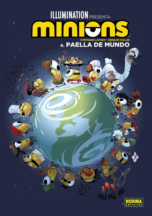 MINIONS Nº04: PAELLA DE MUNDO [CARTONE] | LAPUSS / COLLIN | Akira Comics  - libreria donde comprar comics, juegos y libros online