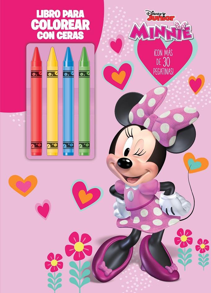 DISNEY MINNIE: LIBRO PARA COLOREAR CON CERAS [RUSTICA] | Akira Comics  - libreria donde comprar comics, juegos y libros online