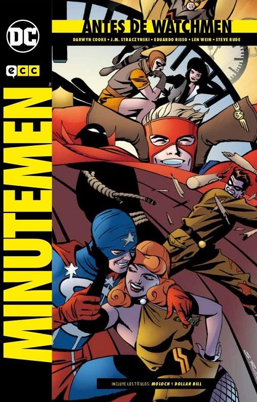 ANTES DE WATCHMEN: MINUTEMEN (OBRA COMPLETA) [CARTONE] | COOKE / STRACZYNSKI / WEIN | Akira Comics  - libreria donde comprar comics, juegos y libros online