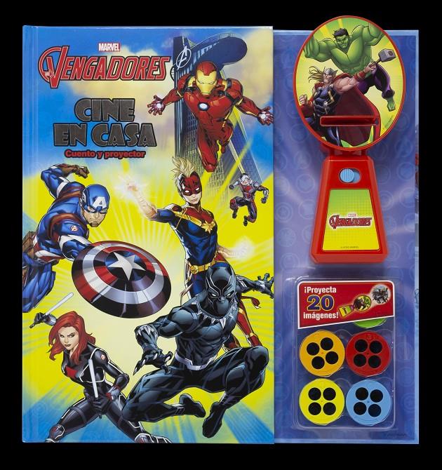 VENGADORES: CINE EN CASA (CUENTO Y PROYECTOR)  [CARTONE] | MARVEL | Akira Comics  - libreria donde comprar comics, juegos y libros online