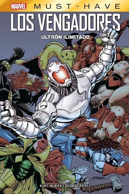 MARVEL MUST-HAVE: VENGADORES, ULTRON LIMITADO [CARTONE] | Akira Comics  - libreria donde comprar comics, juegos y libros online