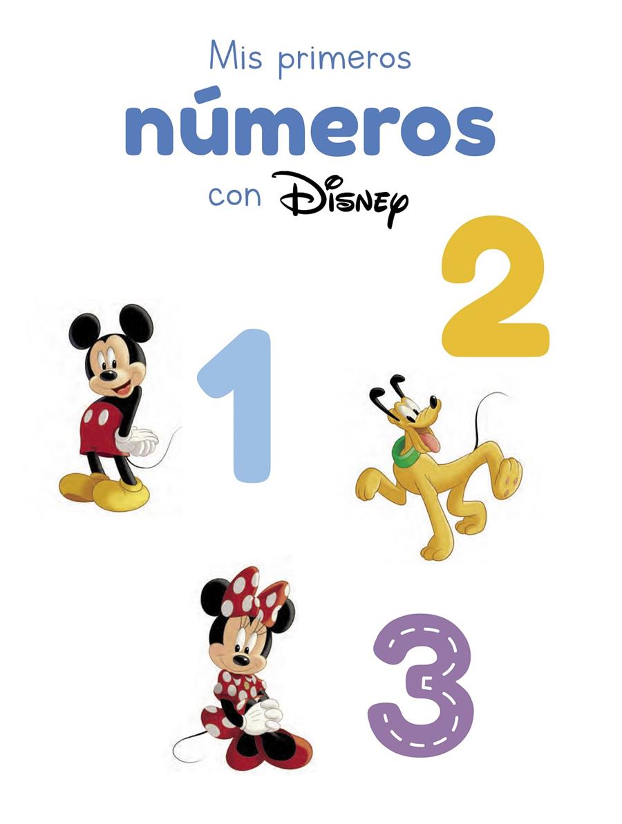 MIS PRIMEROS NUMEROS CON DISNEY [RUSTICA] | DISNEY | Akira Comics  - libreria donde comprar comics, juegos y libros online