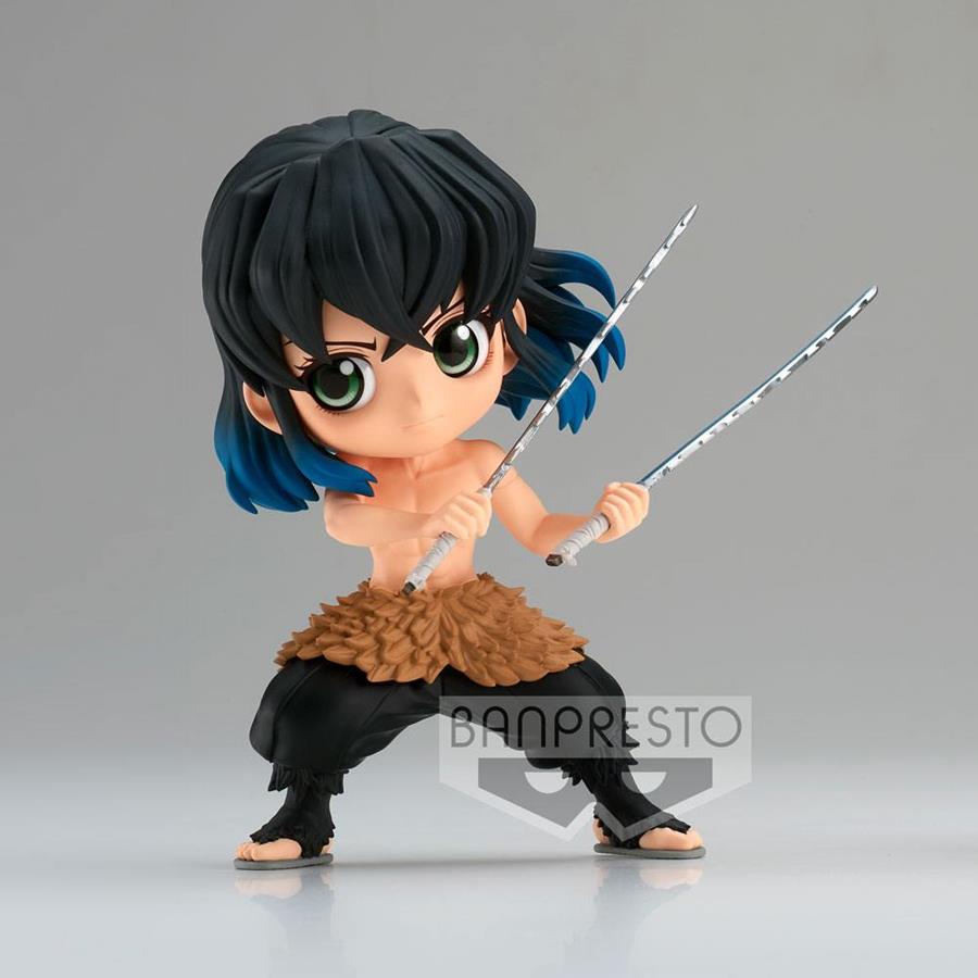 Q POSKET DEMON SLAYER KIMETSU NO YAIBA: INOSUKE HASHIBIRA II (VERSION A) 13 CM PVC [CAJA] | BANPRESTO | Akira Comics  - libreria donde comprar comics, juegos y libros online