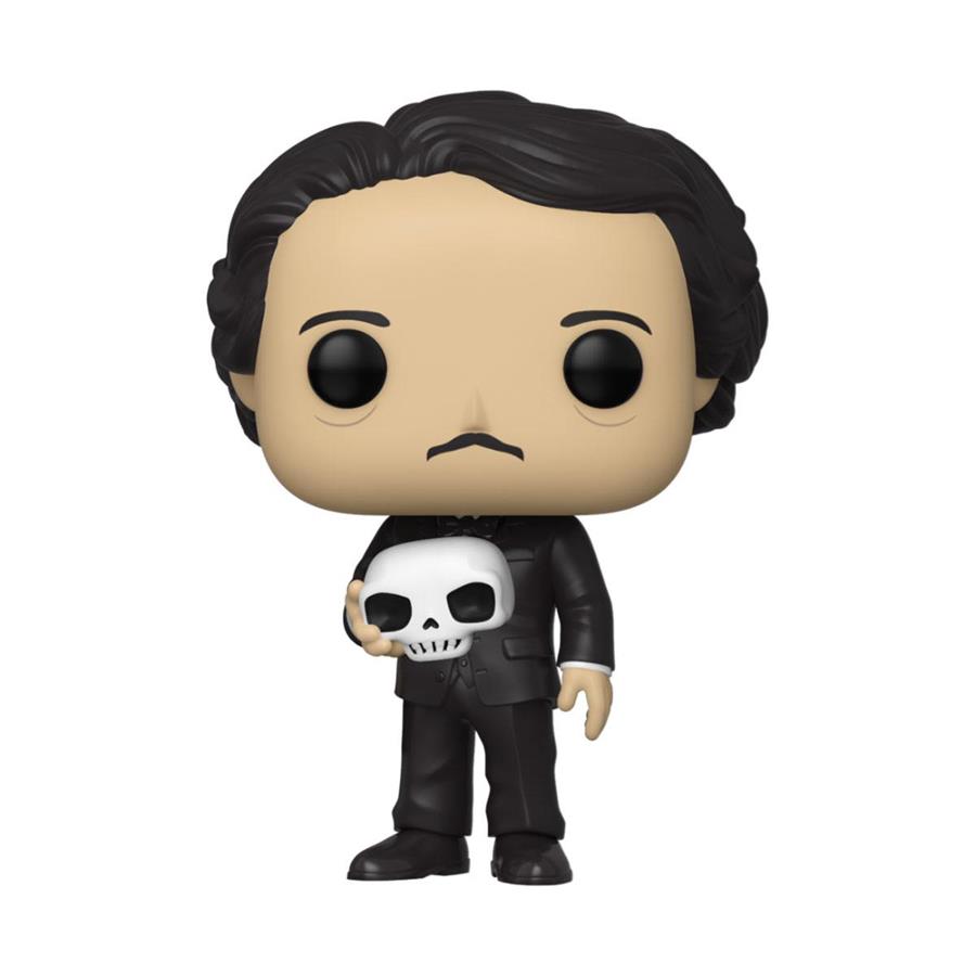 POP! ICONS EDGAR ALLAN POE Nº21: FIGURA EDGAR ALLAN POE WITH SKULL (FIGURA DE VINILO) [CAJA] | FUNKO | Akira Comics  - libreria donde comprar comics, juegos y libros online