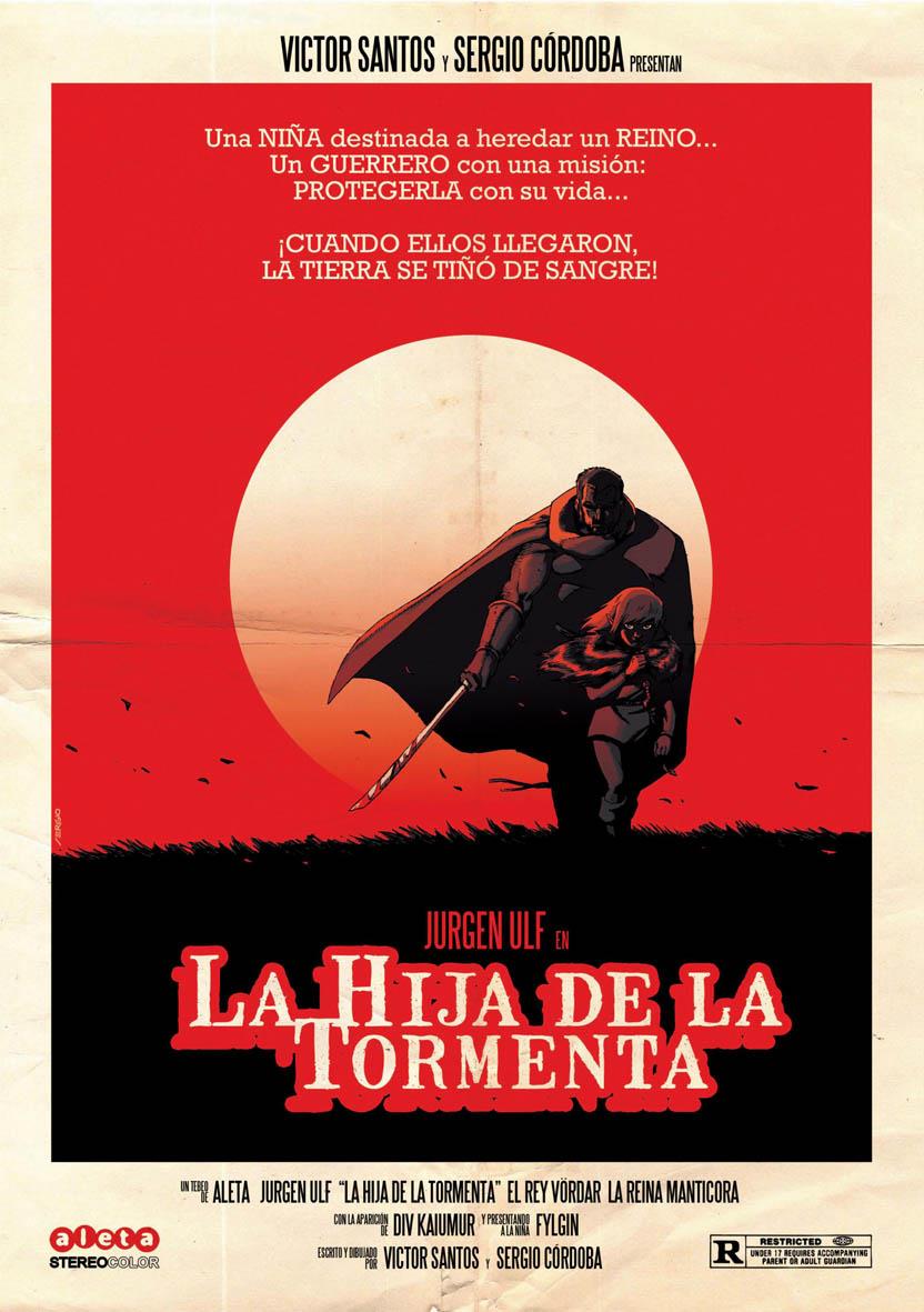 HIJA DE LA TORMENTA, LA [RUSTICA] | CORDOBA, SERGIO / SANTOS, VICTOR | Akira Comics  - libreria donde comprar comics, juegos y libros online