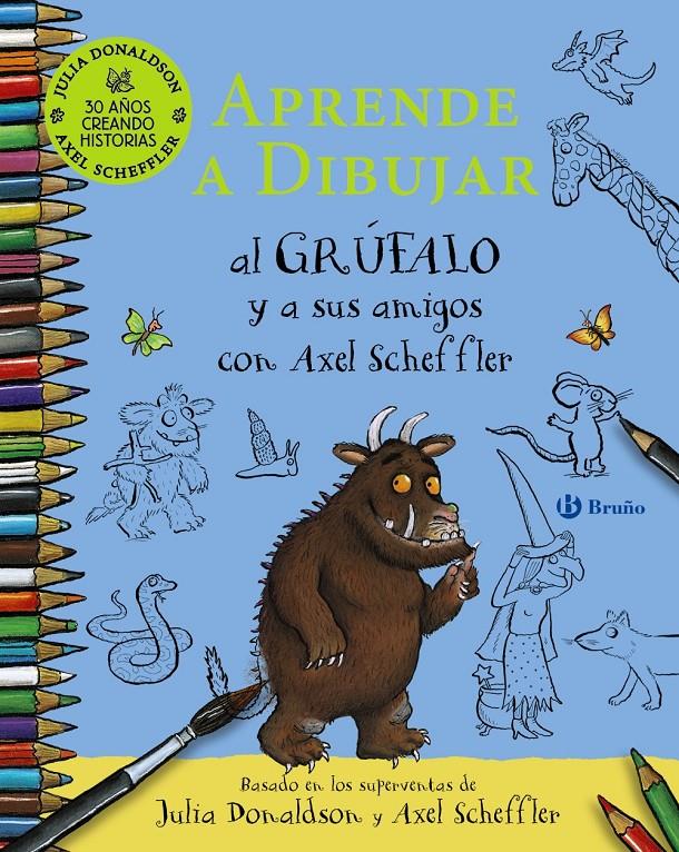 APRENDE A DIBUJAR AL GRUFALO Y A SUS AMIGOS CON AXEL SCHEFFLER [CARTONE] | DONALDSON, JULIA | Akira Comics  - libreria donde comprar comics, juegos y libros online