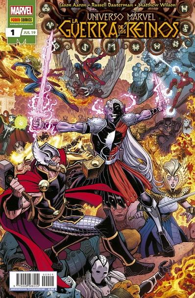 UNIVERSO MARVEL: LA GUERRA DE LOS REINOS Nº01 | AARON, JASON / DAUTERMAN, RUSELL | Akira Comics  - libreria donde comprar comics, juegos y libros online