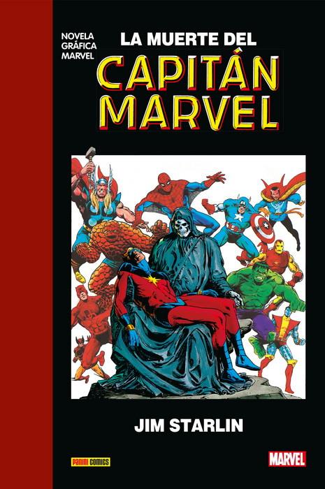 MARVEL GRAPHIC NOVELS: LA MUERTE DEL CAPITAN MARVEL [CARTONE] | STARLIN, JIM | Akira Comics  - libreria donde comprar comics, juegos y libros online