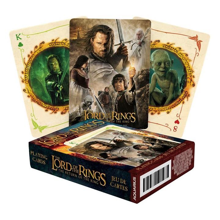 EL SEÑOR DE LOS ANILLOS. EL RETORNO DEL REY: BARAJA DE CARTAS (EDICION EN INLES) [CAJA] | Akira Comics  - libreria donde comprar comics, juegos y libros online