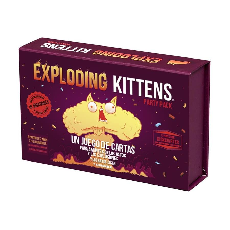 EXPLODING KITTENS: PARTY PACK [JUEGO] | Akira Comics  - libreria donde comprar comics, juegos y libros online