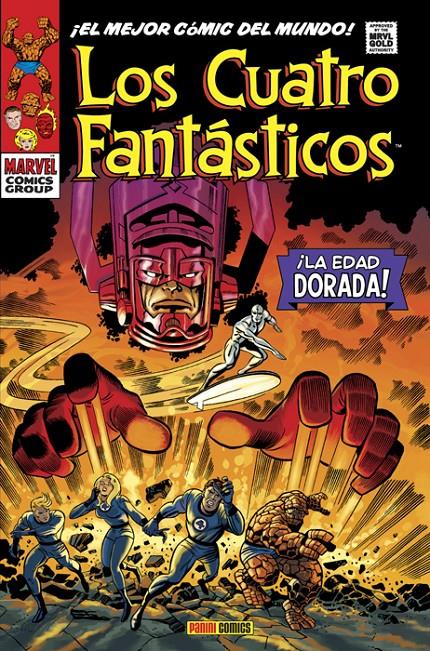 4 FANTASTICOS LA EDAD DORADA VOLUMEN 3 (44-63 USA) MARVEL GOLD [CARTONE] | LEE, STAN / KIRBY, JACK | Akira Comics  - libreria donde comprar comics, juegos y libros online