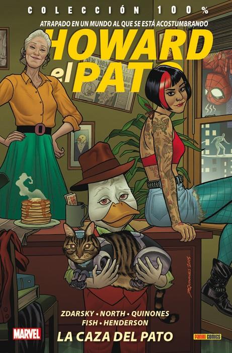 HOWARD EL PATO Nº02: LA CAZA DEL PATO (COLECCION 100% MARVEL) [RUSTICA] | ZDARSKY / QUINONES  | Akira Comics  - libreria donde comprar comics, juegos y libros online
