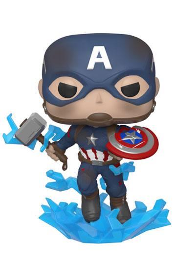 POP! MARVEL VENGADORES ENDGAME Nº573: CAPITAN AMERICA CON MARTILLO Y ESCUDO ROTO [CAJA] | Akira Comics  - libreria donde comprar comics, juegos y libros online