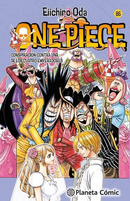 ONE PIECE Nº86: CONSPIRACION CONTRA UNA DE LOS CUATRO EMPERADORES [RUSTICA] | ODA, EIICHIRO | Akira Comics  - libreria donde comprar comics, juegos y libros online