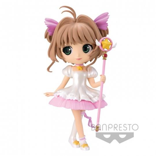 Q POSKET CARDCAPTOR SAKURA CARD: SAKURA KINOMOTO (VERSION  B) 14 CM [CAJA] | BANPRESTO | Akira Comics  - libreria donde comprar comics, juegos y libros online