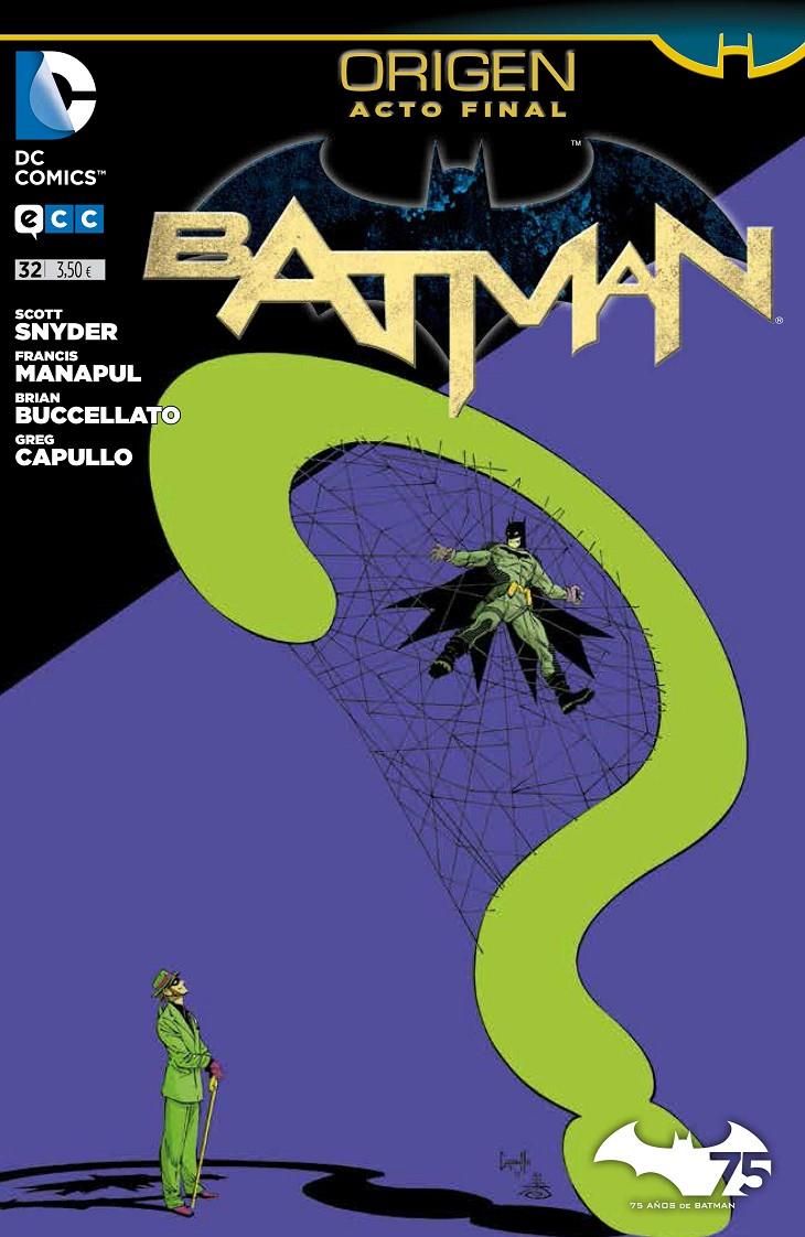 BATMAN Nº32: ORIGEN ACTO FINAL (DC NUEVO UNIVERSO) | SNYDER / MANAPUL | Akira Comics  - libreria donde comprar comics, juegos y libros online
