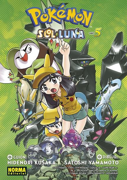POKEMON SOL Y LUNA Nº05 [RUSTICA] | KUSAKA / YAMAMOTO | Akira Comics  - libreria donde comprar comics, juegos y libros online