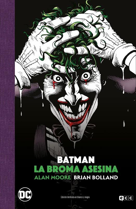 BATMAN: LA BROMA ASESINA (EDICION DELUXE LIMITADA EN BLANCO Y NEGRO) [CARTONE] | MOORE, ALAN / GIBBONS, DAVE | Akira Comics  - libreria donde comprar comics, juegos y libros online