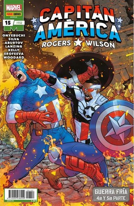 ROGERS / WILSON: CAPITAN AMERICA Nº15 / Nº152 | Akira Comics  - libreria donde comprar comics, juegos y libros online