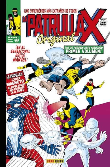 MARVEL GOLD: LA PATRULLA-X ORIGINAL VOLUMEN 1 (1-26 USA) [CARTONE] | LEE, STAN / KIRBY, JACK | Akira Comics  - libreria donde comprar comics, juegos y libros online