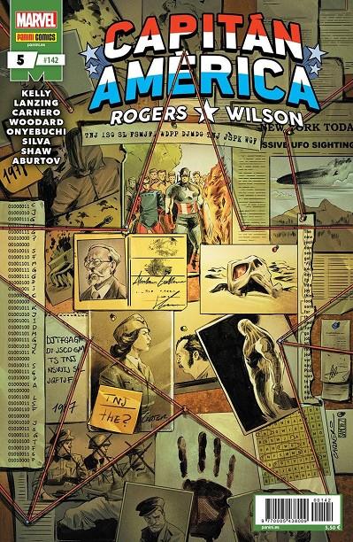 ROGERS / WILSON: CAPITAN AMERICA Nº05 / Nº142 | Akira Comics  - libreria donde comprar comics, juegos y libros online
