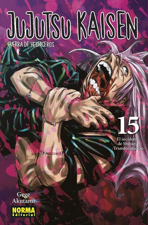 JUJUTSU KAISEN Nº15 (GUERRA DE HECHICEROS) [RUSTICA] | AKUTAMI, GEGE | Akira Comics  - libreria donde comprar comics, juegos y libros online