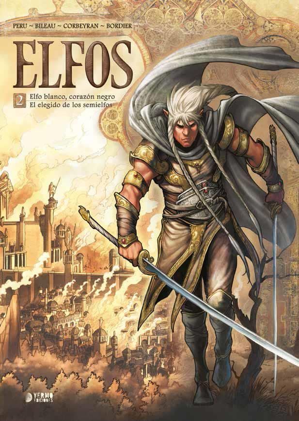 ELFOS VOL.02: ELFO BLANCO, CORAZON NEGRO / EL ELEGIDO DE LOS SEMIELFOS [CARTONE] | PERU / BILEAU | Akira Comics  - libreria donde comprar comics, juegos y libros online