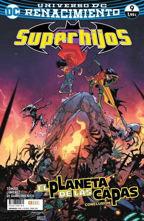 SUPERHIJOS Nº09 (UNIVERSO DC RENACIMIENTO) | TOMASI, PETER | Akira Comics  - libreria donde comprar comics, juegos y libros online