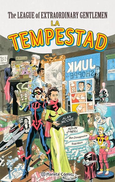 THE LEAGUE OF EXTRAORDINARY GENTLEMEN: LA TEMPESTAD [CARTONE] | MOORE, ALAN / O'NEILL, KEVIN | Akira Comics  - libreria donde comprar comics, juegos y libros online