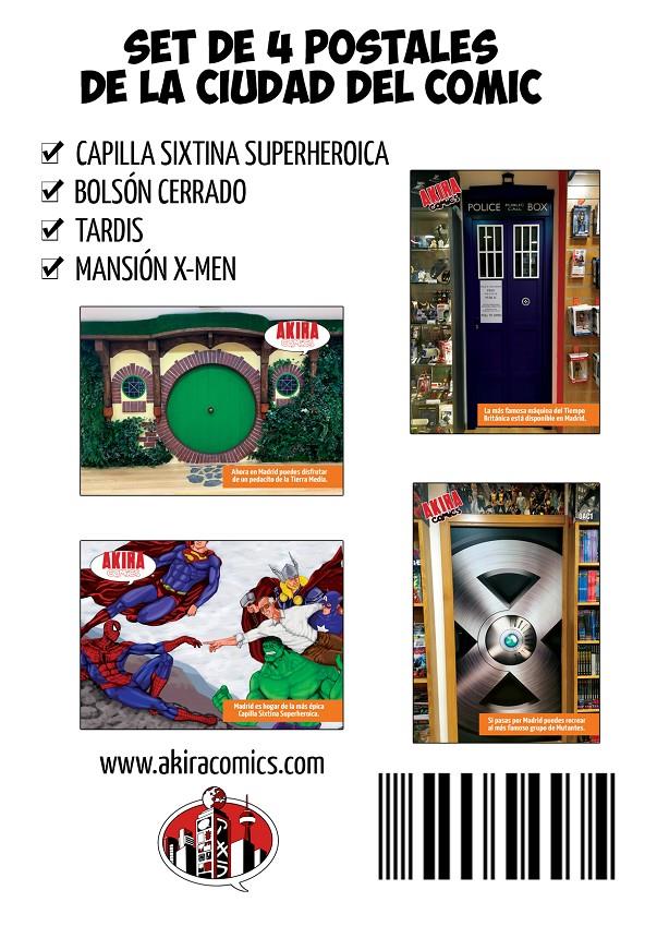 POSTALES AKIRA COMICS PACK DE 4 MODELOS (TAMAÑO A6) | Akira Comics  - libreria donde comprar comics, juegos y libros online