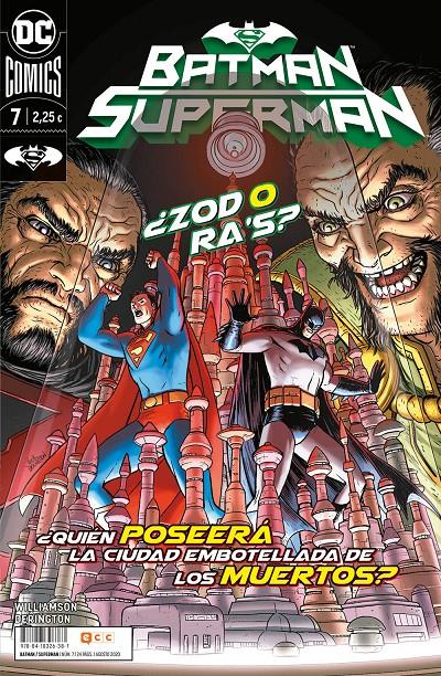 BATMAN / SUPERMAN Nº07 [GRAPA] | WILLIAMSON, JOSHUA | Akira Comics  - libreria donde comprar comics, juegos y libros online