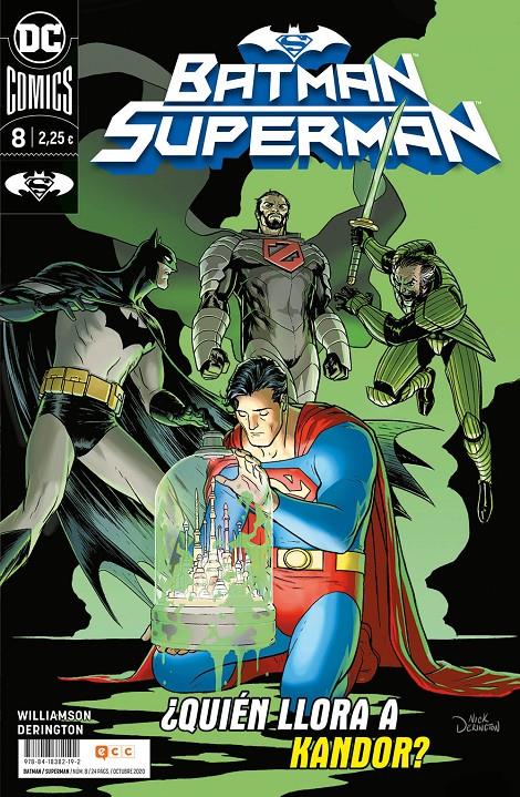 BATMAN / SUPERMAN Nº08 [GRAPA] | WILLIAMSON, JOSHUA / DERINGTON, NICK | Akira Comics  - libreria donde comprar comics, juegos y libros online