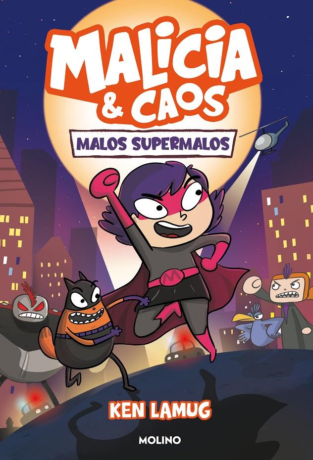 MALICIA Y CAOS VOL.1: MALOS SUPERMALOS [RUSTICA] | LAMUG, KEN | Akira Comics  - libreria donde comprar comics, juegos y libros online