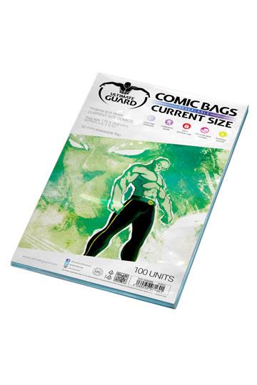 BOLSAS PARA COMICS TAMAÑO CURRENT CON AUTOCIERRE (ULTIMATE GUARD) [PAQUETE 100 UDS] | Akira Comics  - libreria donde comprar comics, juegos y libros online
