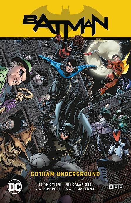 BATMAN (BATMAN E HIJO PARTE 5): GOTHAM UNDERGROUND [CARTONE] | TIERI, FRANK | Akira Comics  - libreria donde comprar comics, juegos y libros online